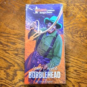 Leon Coffee Houston Livestock Show Bobblehead NEW
